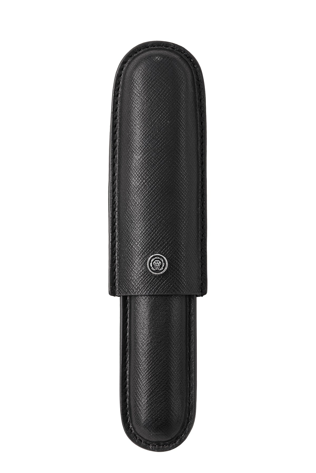 CigarStylePenCaseAC312-1ClassicBlackTopClosed